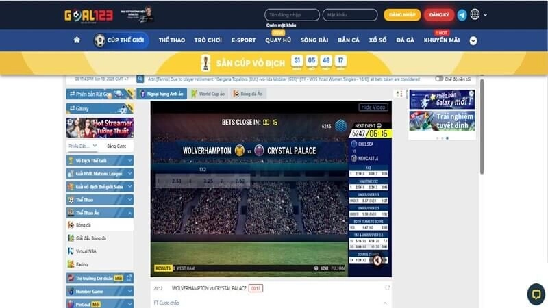 Được trải nghiệm chế độ xem LIVE HD xuyên suốt