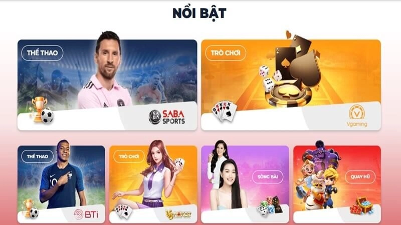Tổ hợp sản phẩm đa dạng chỉ có tại Goal123