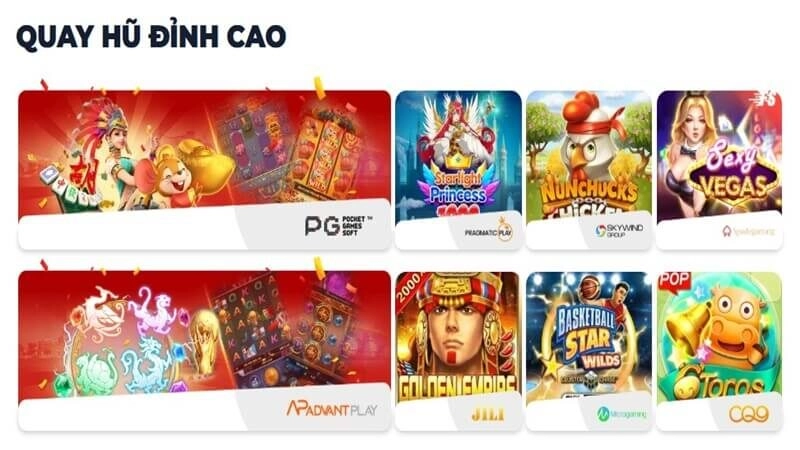 Nổ hũ là một trong những sản phẩm được chơi nhiều, chỉ đứng sau thể thao