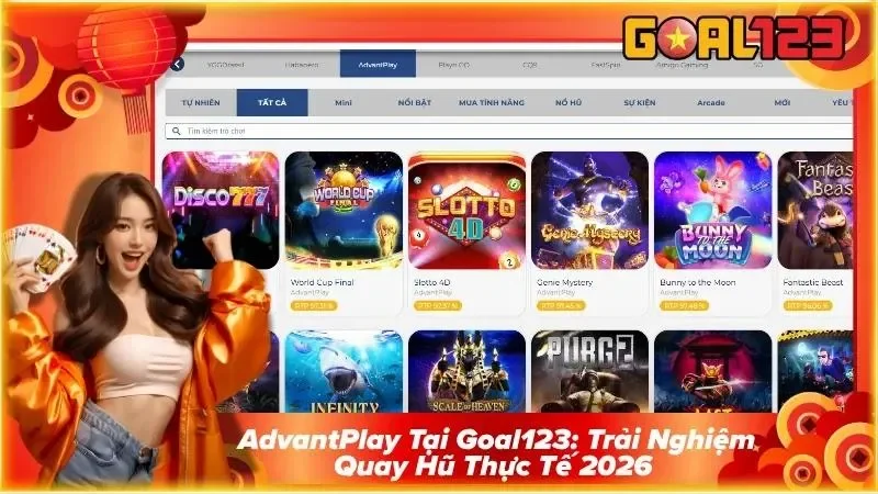 AdvantPlay tại Goal123