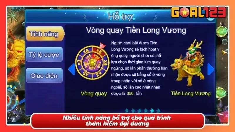Nắm trọn các tính năng hấp dẫn có trong Bắn Cá ở nhà cái