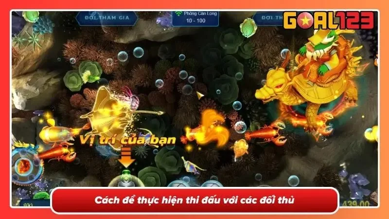 Săn cá Giao Đấu và quy luật tham gia trong 1 phút