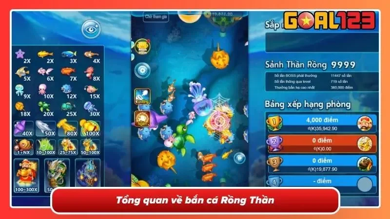 Khám phá siêu phẩm bắn cá Rồng Thần từ a đến z
