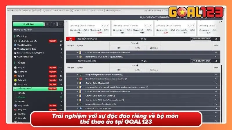 Trải nghiệm đặc biệt về bộ môn thể thao nơi đây