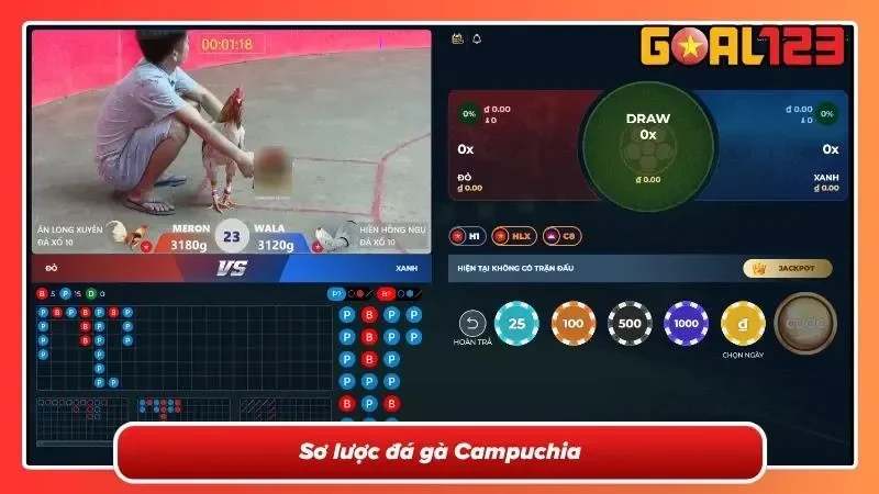 Khái quát về đá gà Campuchia gay cấn