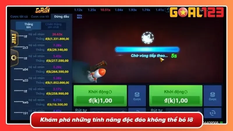 Điều lôi cuốn cược thủ