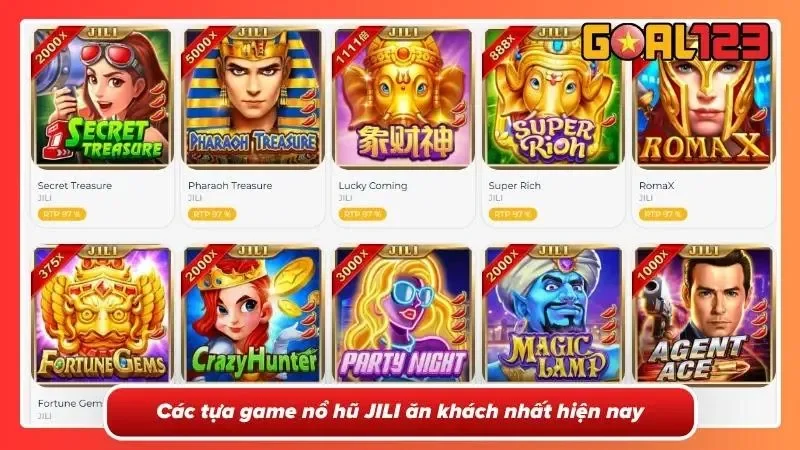Khám phá các tựa game uy tín tại Goal123