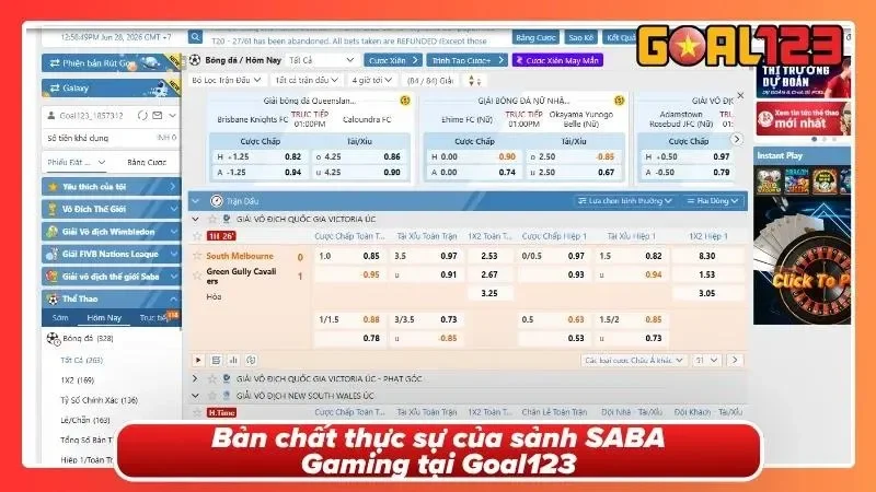Chi tiết về sảnh game