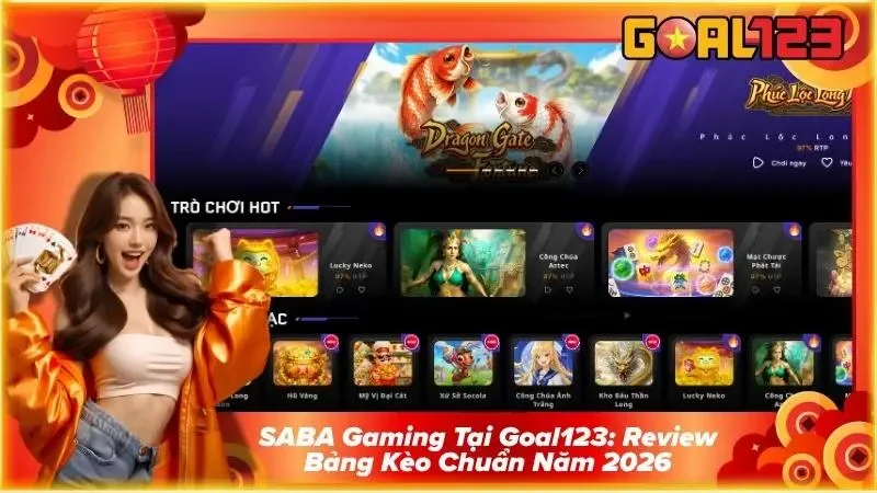 SABA Gaming tại Goal123