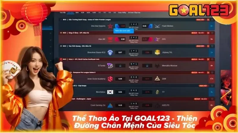 Thể Thao Ảo tại Goal123